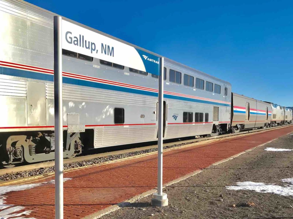 Amtrak Superliner Southwest Chief in New Mexico 