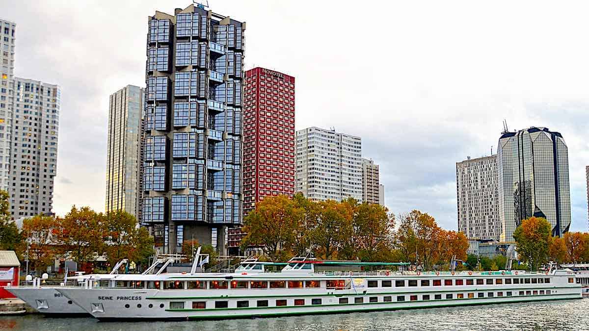 CroisiEurope Seine Princess docked in Paris