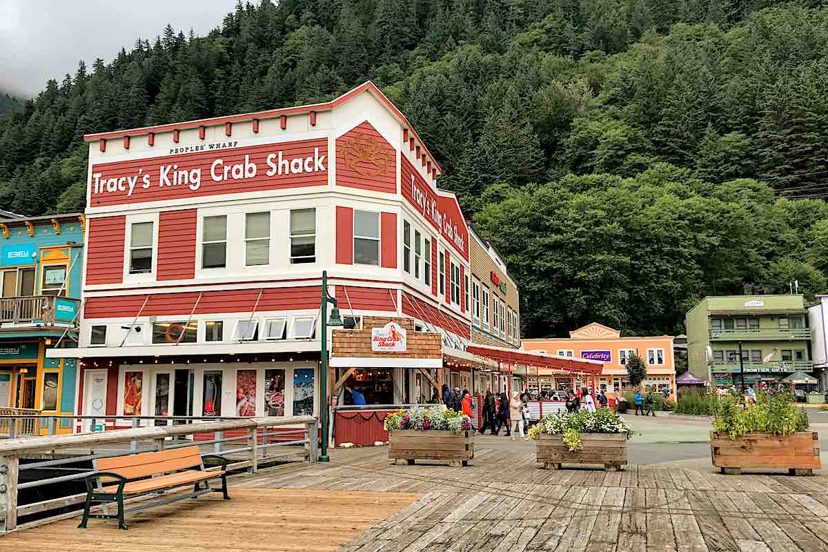 Tracy's King Crab Shack in Juneau, Alaska.