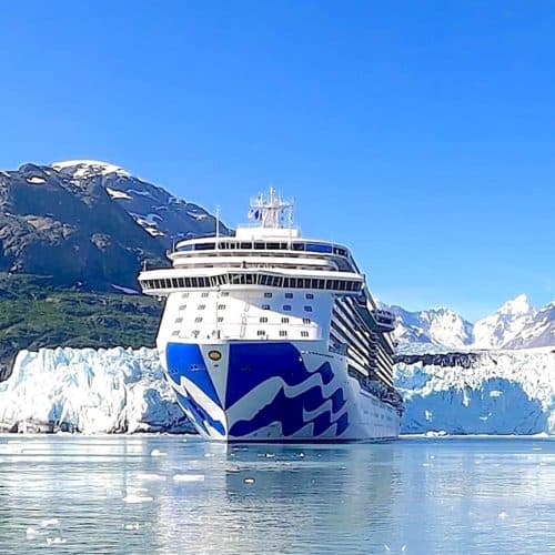 Princess Cruises Majestic Princess in Glacier Bay