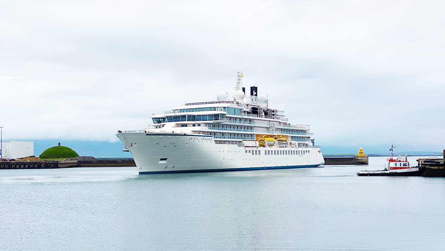 Crystal Endeavor in port