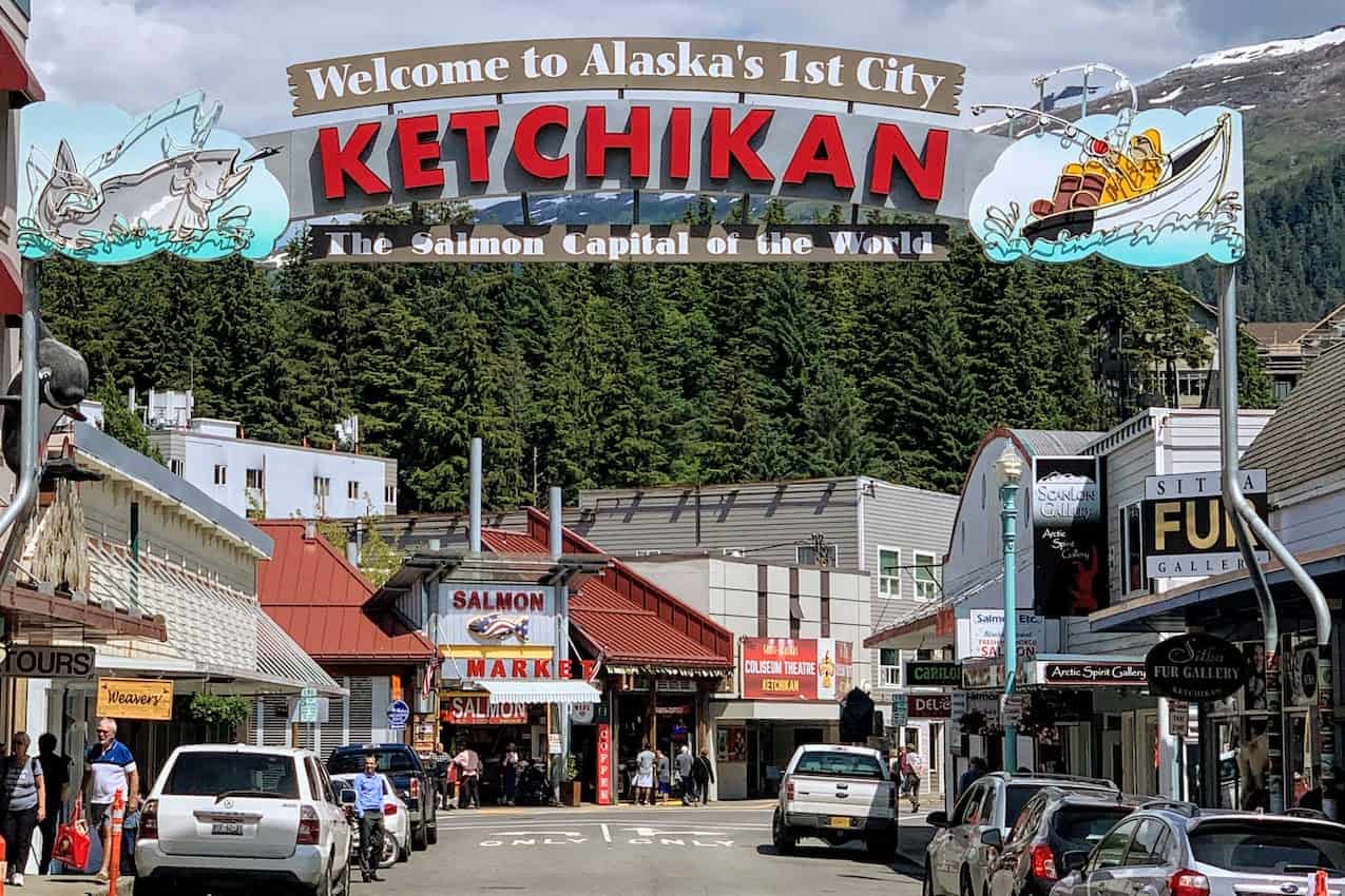 Downtown Ketchikan Banner