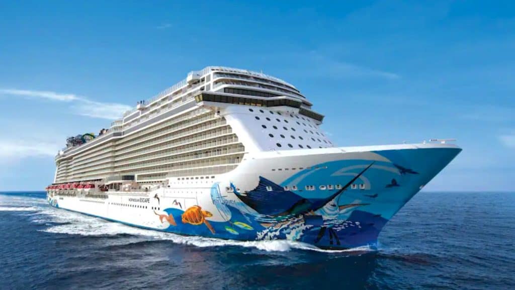 Norwegian Cruise Line Norwegian Escape at Sea