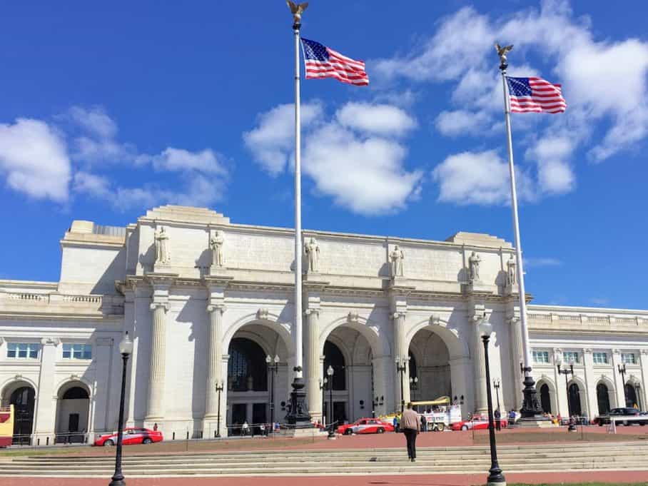 Union Station in Washington DC will be among the first to receive new Amtrak kiosks.