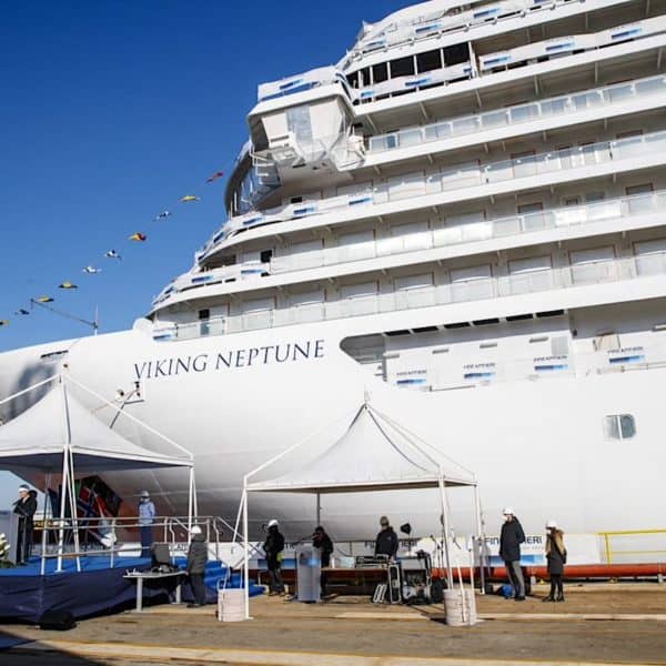 Viking Cruises’ Newest Ship Float Out in Italy