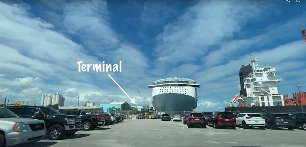 Port Everglades Cruise Terminal #18 annex lot