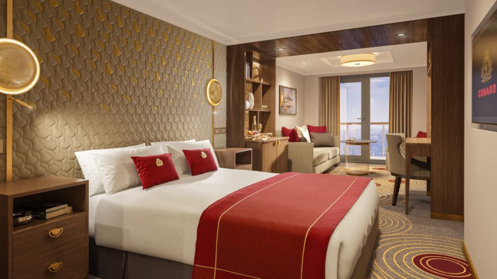 Cunard Unveils Details of New Queen Anne Staterooms Cruise Maven