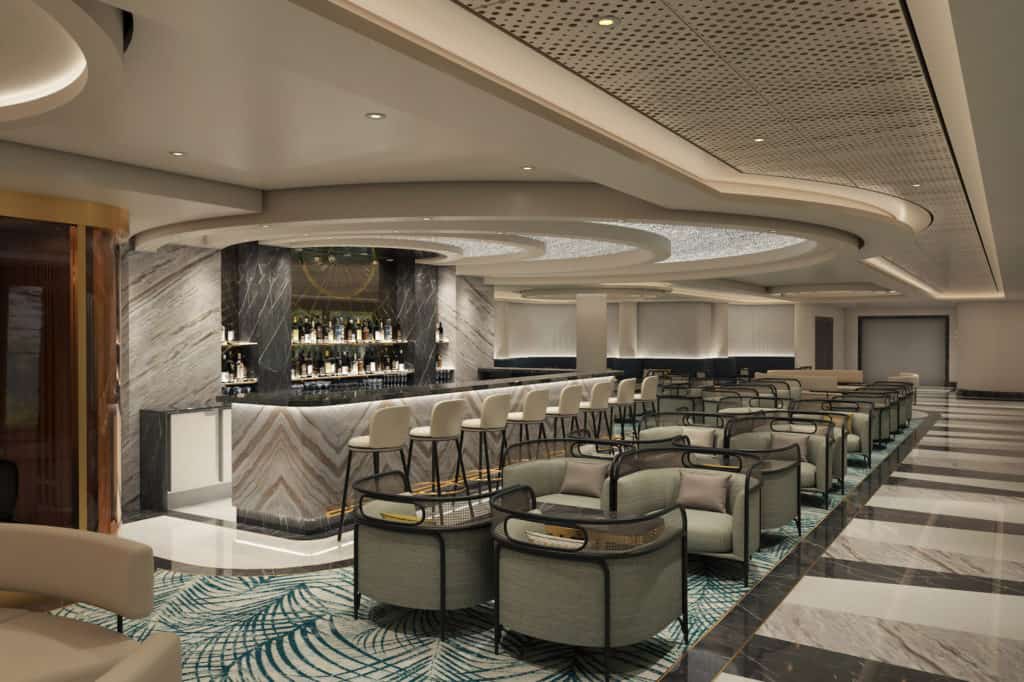 Norwegian Prima Metropolitan Bar rendering.