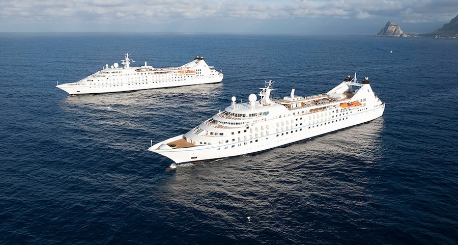 Windstar Yachts including Star Pride at sea