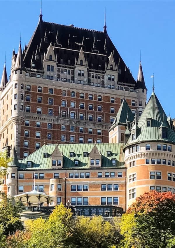 Hotel Chateau Frontenac in Quebec City