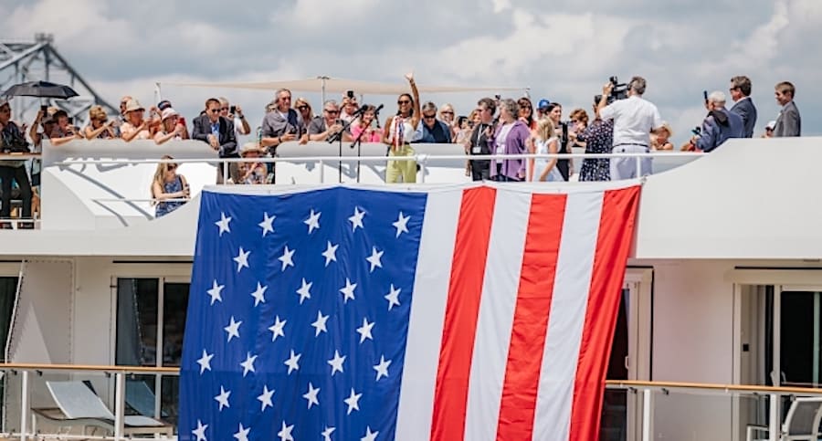 American Symphony christening ceremony in Natchez, Mississippi