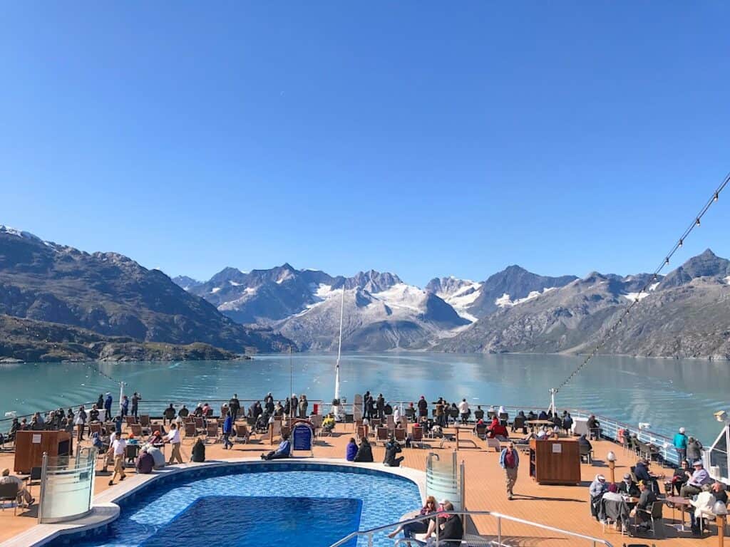 Holland America Eurodam in Glacier Bay, Alaska