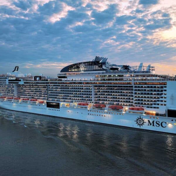 MSC Meraviglia Arrives into New York Harbor and New Homeport