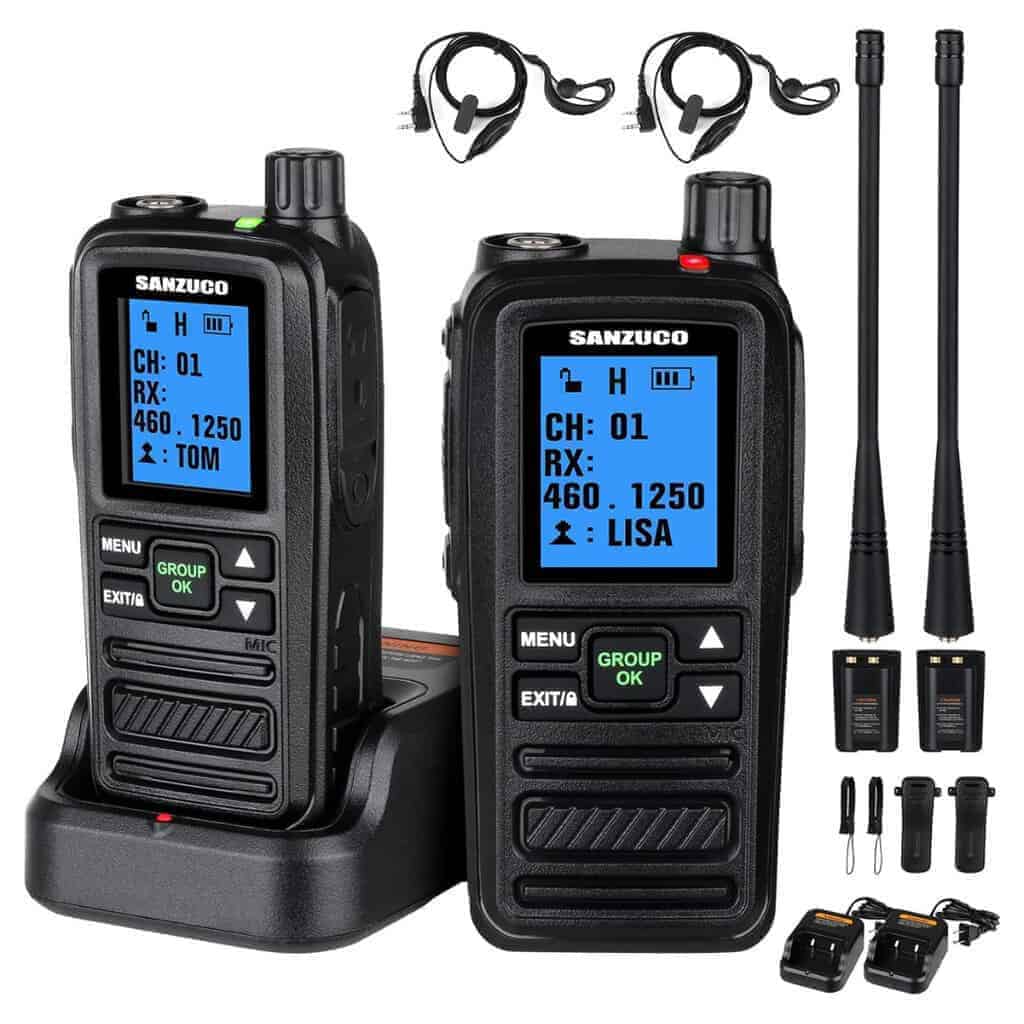 SANZUCO Long Range Walkie Talkie SANZUCO Long Range Walkie Talkie