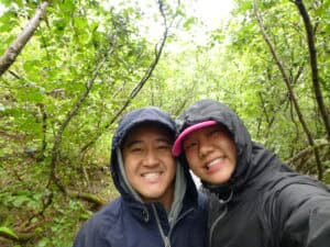 Serious weather protection in action - quality waterproof gear makes the difference between enjoying excursions and enduring them.
