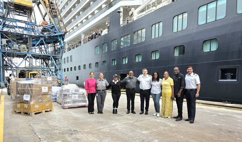 Holland America Cruise Line Delivers Emergency Aid to Jamaica While Ensuring Guest Safety