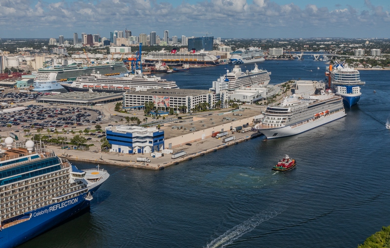 Port Everglades Expands Fleet with New Cruise Ships After Breaking Passenger Records