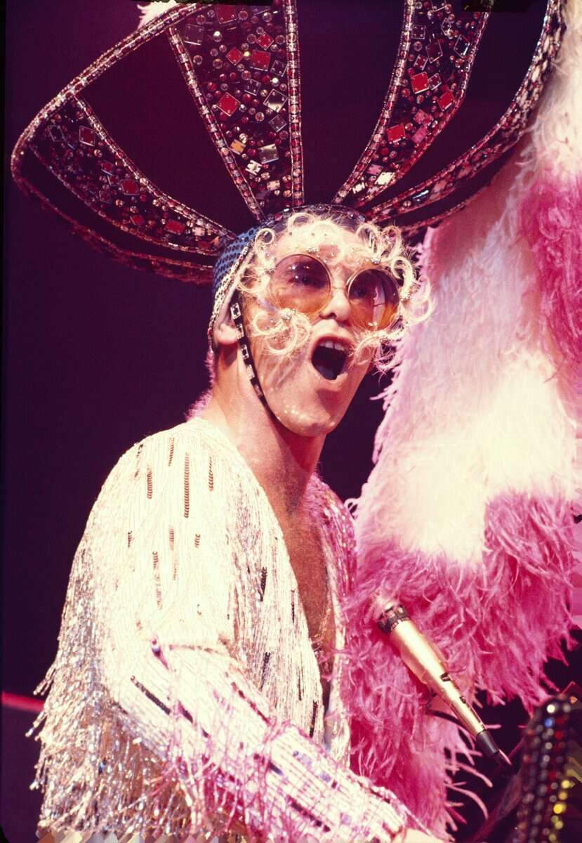 Elton John costume for Rocket Man