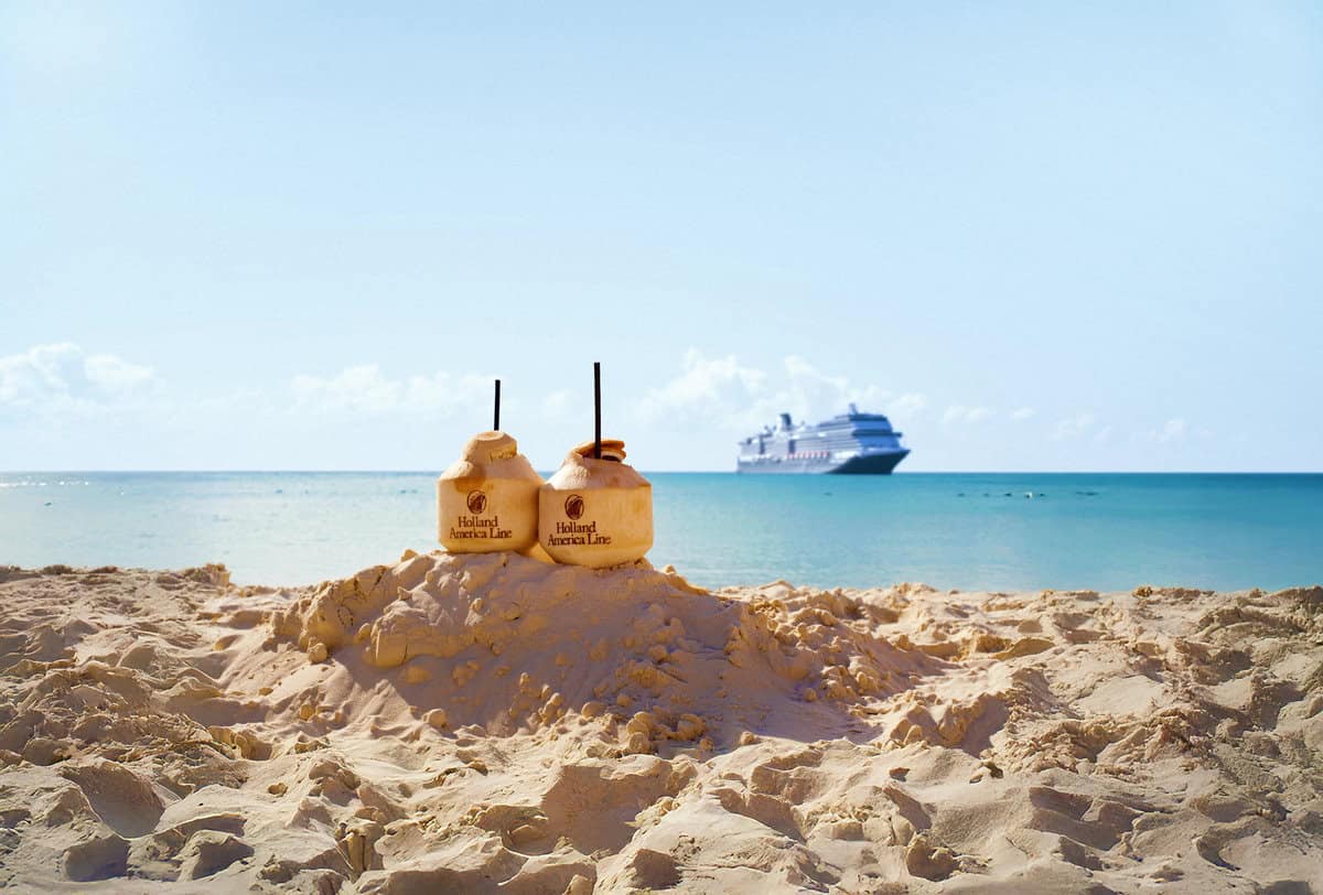 Holland America Coconut Drinks