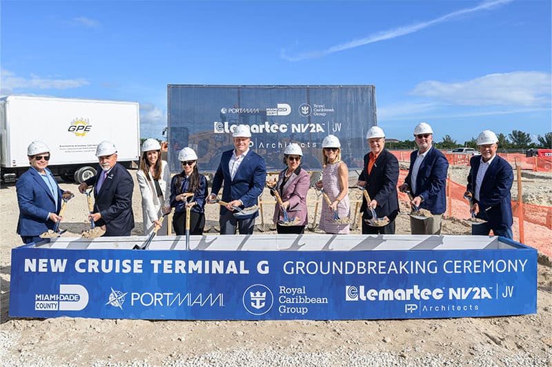 PortMiami and Royal Caribbean Break Ground on New Terminal G Cruise Facility