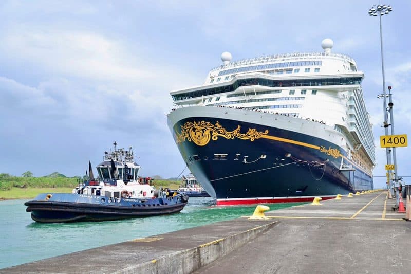 Disney Adventure Becomes Largest Cruise Ship Ever to Transit Panama Canal