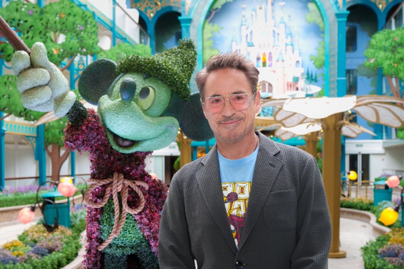Robert Downey Jr Becomes Godparent of Disney's New Adventure Cruise Ship