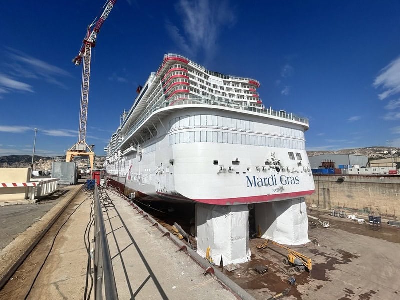 Carnival Mardi Gras Drydock 2024: Latest Updates on Ship Renovations and Enhancements