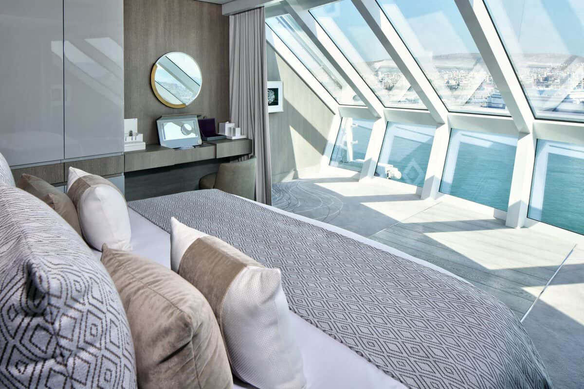The Iconic Suite aboard a Celebrity Cruises ship