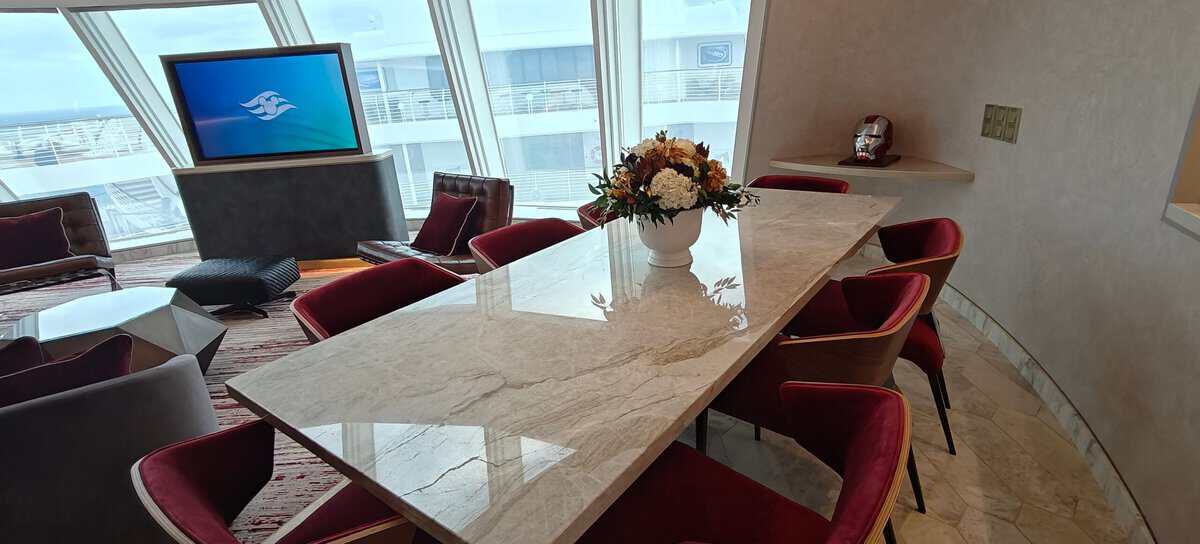 Iron Man-themed Tower Suite aboard Disney Destiny