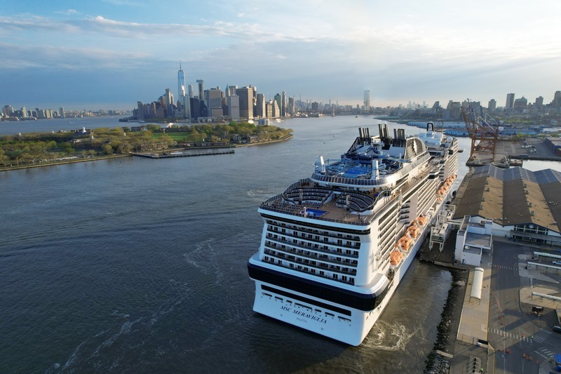 Meraviglia Marks the End of an Era as the Last MSC Cruise Ship Departs New York City