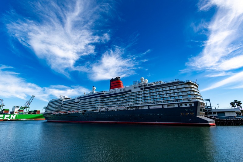 Cunard's Queen Anne Makes Historic Maiden Arrival in Los Angeles