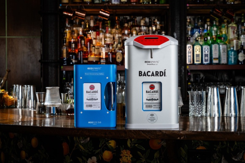 Bacardi and ecoSPIRITS Launch Sustainable Circular Packaging Solution for Cruise Ships