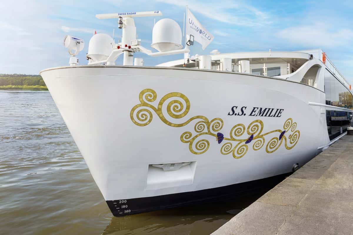 SS Emilie is among ships affected by low water levels on the Danube