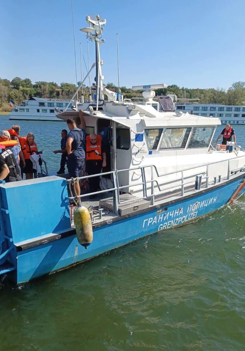 Viking cruise ship runs aground in Danube amid low water levels