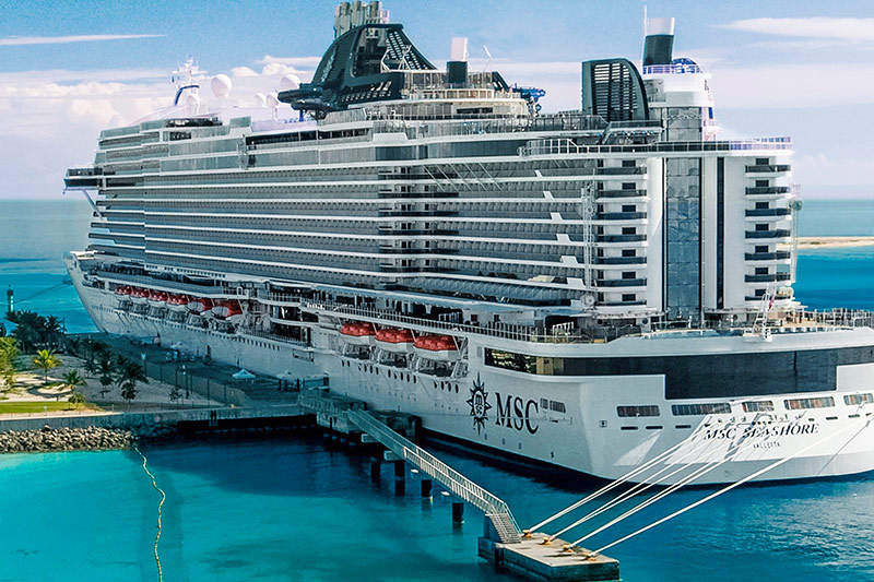 MSC Seashore Completes Five Years of Service