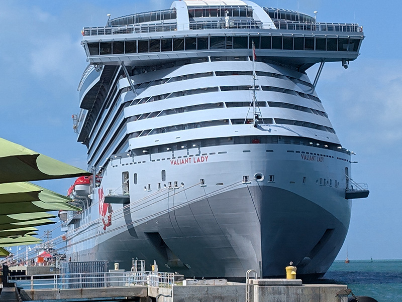 Valiant Lady Marks 5 Years of Service for Virgin