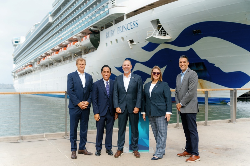 Ruby Princess Opens San Diegos Record-Breaking Cruise Season