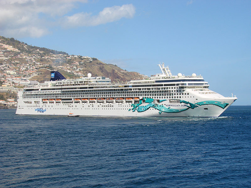 Norwegian Jade Heading to Japan