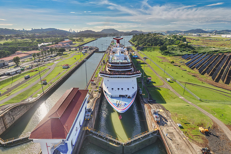 Carnival Miracle Opens Cruise Season for Panama Canal